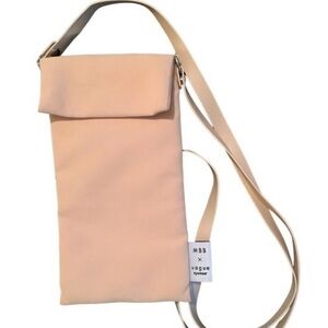 Vogue Unisex Mini Crossbody Bag Nude Lightweight Compact Design